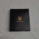 UNBREAKcable AirTag Holder for Apple - 4 Pack Air Tag Case [Fit Tightly Design] [Easy to Install] [Hold Securely] Waterproof TPU Protective Cover with Metal Keychain for Kids,Pet,Luggage,Backpack,Keys (Black & Blue)