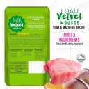 Tiki Cat Luau Velvet Mousse, Tuna & Mackerel in Broth, Complete Nutrition for Balanced Diet, Wet Cat Food For All Life Stages, 2.8 oz. Pouch (12 Count)