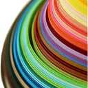 Paper Quilling Strips Set 1040 Strips 26 Colors (3/5/7/10mmx380mm,Pack of 4 Sets)
