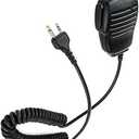 Handheld Shoulder Speaker Mic Compatible with Midland 36 T51VP3 LXT630VP3 LXT600VP3 LXT500VP3 GXT1000VP4 GXT1050VP4 GXT1030VP4 T71VP3 G5 M99 75-785 75-810 75-822 SP-410 2 Way Radio