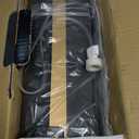 Vacuum Sealer Machine, 95KPa Commercial Food Saver with Double Seal Strips for 2X Strength, Built-in Cutter & Bag Storage, Easy-Lock Handle, Includes 1 Roll & 10 Pre-cut Bags, Black (Balck Gold)