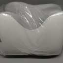 Cervical Neck Pillow for Pain Relief - Ergonomic Side Sleeper Pillow for Neck Support, Contour Pillow for Bed Sleeping, Cooling Memory Foam Pillows Orthopedic Pillow for Back Stomach Sleepers (White)