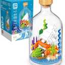 Creative Fish Toy Building Set,Adult Mini Animal Friend Set,Party Favors Gift for Friends,Animal Lover Office Home Decor Building Block,New Year Easter Birthday Gift for Family(Hermit Crab)