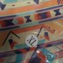 TOLOVIC Womens Tank Tops V Neck Loose Fit Flowy Printed Pleated Sleeveless Blouse Tunic Tank Top Tops for Women Summer Casual
 (X-Large)