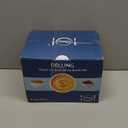 DELLING Ultra-Strong 22 Ounce Soup Bowls, Cereal Bowl, 6 inch Bowls Set, White Ceramic Bowls, White Bowls for Kitchen, Snack Rice Pasta Salad Oatmeal, Set of 6, Dishwasher & Microwave Safe