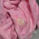 MUGD Pink Throw Blanket for Bed - Light Pink Fleece Blanket Soft Blankets for Women Girls Cute Home Decor (Throw(50"x70"/ 130x150cm))