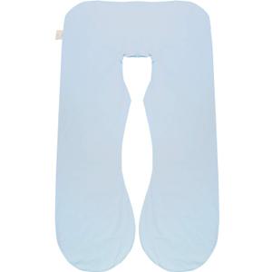 Pregnancy Pillow Cover/U Shaped Pillow Cover/Pregnancy Pillow Case/Maternity Pillow Case/Pillowcase with Removable Cotton Cover 57x30 Inch for Pregnancy Pillow Blue