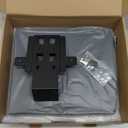 Gun Safe For Handgun, Biometric Slider Bedside Handgun Safe, Pistol Lock Case for Nightstand,Sliding Door Hand Gun Safe for Pistol -with 3 Quick Access Fingerprint, PIN Code, KEY