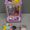Claw Machine for Kids, Mini Vending Machine with Game Coins & Music, Prize Dispenser Toys for Girls and Boys, Electronic Claw Game Machine for Party Birthdays, Includes 30 Mini Toys