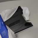 PS5/Slim/Pro Stand for Disc & Digital Console, PS5 Cooling & Charging Station with RGB Lights, PS5 Controller Charger Built-in 3 Level & AUTO Adjustable Fan, PS5/Slim/Pro Accessories Comes 3 USB Ports (Black & White)