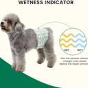 Gardner Pet Male Dog Diapers Disposable 50 Ct, Male Dog Wraps with Wetness Indicator & Flashdry Gel Technology, Dog Diapers Male for Puppy Training, Marking, Incontinence, Travel - Small