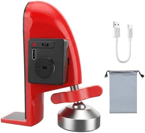Portable Door Stopper with 130dB Alarm, Rechargeable Aluminum Alloy Door Jammer for Hotel Security, Extra Safety Device for Renters, Students & Solo Female Travel, Type-C Charging