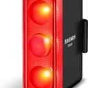 RAVEMEN TR500 500 Lumens Bike Tail Light for Daytime Night Riding, Brake Sensing Bike Rear Light with Side Visibility, 6 Light Modes, USB C Rechargeable Fit Round/Aero Seat Posts