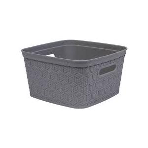 Medium Deco Plastic Storage Bins 12x12