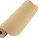 Brown Kraft Paper Roll 17.75 x 1200 (100ft) Made in USA- Ideal for Gift Wrapping, Packing Paper for Moving, Art Craft, Shipping, Floor Covering, Table Runner, 100% Recycled Material