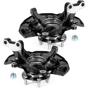 Front Steering Knuckle & Wheel Bearing Hub Assembly for Lexus ES350 2007-2012 3.5L V6, Toyota Camry 2007-2011 3.5L V6, Left Side and Right Side, LK043 LK044 686-260 686-261