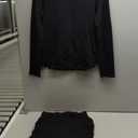 GAP Girls Long Sleeve Ribbed Tee True Black V2 1 Small B