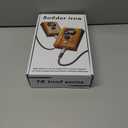 90W Digital display soldering station, stable knob control, independent switch power supply, tin wire, tin absorber, anti-static tweezers, 5 soldering iron tips, handle fixed bracket (Orange, 968d)