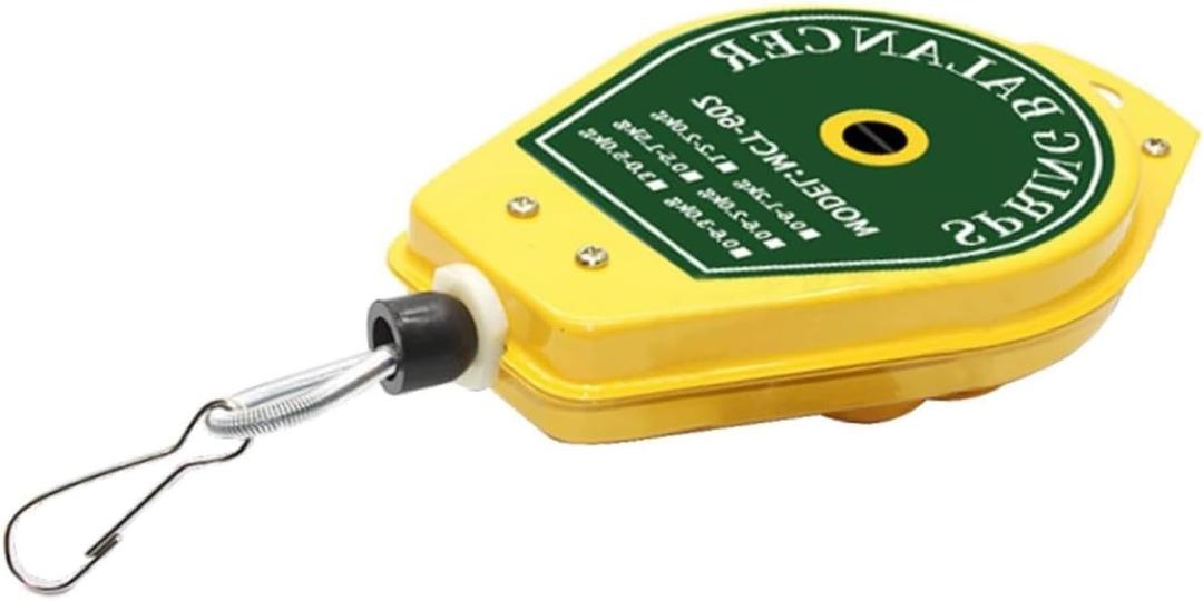 QWORK Spring Balancer, 3kg - 5kg Bearing Retractable Tool Fixture Holder for Assembly-Line