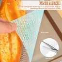 Ciieeo Silicone Steamer Pad 10-Pack Nonstick Mesh Liner 15.7X11.8 Inch Heat-Resistant Reusable Steamer Mat for Oven Microwave Dehydrator Cooking