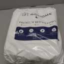 GOHOME Pillows Standard Size Set of 4 - Bed Pillows for Sleeping 4 Pack, Cooling Supportive Hotel Pillows with Premium Soft Down Alternative Fill for Side Stomach and Back Sleepers (White)