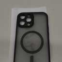 TOCOL for iPhone 16 Pro Case, Full Camera Protection, Compatible with Magsafe, Drop Protection, Translucent Magnetic Matte Phone Case for iPhone 16 Pro 6.3 inch (Black)