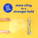Stretch-Tite Premium Plastic Food Wrap, Includes Slide Cutter, Extra Strong (250 sq ft)