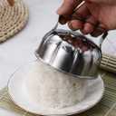 Stainless Steel Flower Petal Shape Fried Rice Press Mold & Egg Fried Rice Press Cutter for Dish Up Decoration