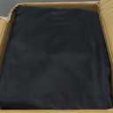 sancua 6 Pack Round Tablecloth 90 Inch Black, Stain and Wrinkle Resistant Table Cloth - Washable Polyester Table Cover for Dining Tables, Buffet Parties and Camping