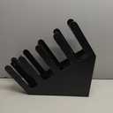 Mind Reader Cup and Lid Dispenser, Countertop Organizer, Coffee Bar, Beverage, Kitchen, Breakroom, 4"L x 18"W x 16"H, Black