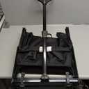 VIVOSUN Collapsible Folding Wagon, Outdoor Utility with All-Terrain Wheels, Adjustable Handle, Cup Holders & Side Pockets, for Camping, Shopping, Garden, 210Lbs Capacity, Black