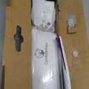 ComfyBumpy 1-Pack Bed Rail for Toddlers 55.5" L x 19.5" H | Toddler Bed Rails for Twin, Full, Queen & King Mattress Size | Swing Down Rail Guard | Mattress Side Rail for Kids | White