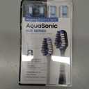 AquaSonic Genuine Duo Series Replacement Brush Heads | for Normal & Sensitive Teeth | Compatible with Duo Series & Home Dental Center Toothbrush Handles | NOT Compatible with Duo Series Pro