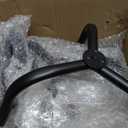 Mumufy 2 Pcs 32 Inch 27 Inch Metal Candlestick Floor Pillar Candleholder Elegant Tall Candleholder Metal Candelabra Candlesticks Holder for Formal Events Wedding Church Holiday Decor (Black)