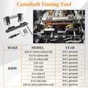 Camshaft Alignment Timing Tool Kit, Compatible with BMW N20 N26 Engine, with Flywheel Holder Tool & Balance Shaft Tool & Fuel Injector Install Removal Tool, with Gloves