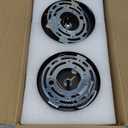 Modern Black Farmhouse Clear Glass Cylinder Pendant Light Fixture,Island Lights for Kitchen,Mini Pendant Lighting for Kitchen Island Decor - 4.75 Inch Shade 58 Inch Cord (Black 2 Pack)