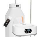 Portable Clothes Dryer, Compact & Foldable Electric Drying Machine for Home, Travel & RV, with Remote Control and Carry Bag