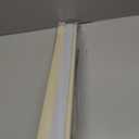 LazBlinds Cordless Cellular Shades, No Tools No Drill Blackout Honeycomb Shades Pleated Blinds for Windows, 37'' W x 48'' H, Soft Cream