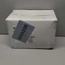 U-QE 100 Pieces Ivory Plastic Plates for Party - Ivory Disposable Plastic Plates - Heavy Duty Disposable Platos Including 50 Dinner 10 '' & 50 Dessert 7.5 '' for Weddings