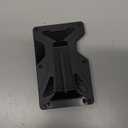 ONLOOKER Wallet for Men, Slim Tactical Wallet - Minimalist Aesthetics, Holds up to 15 Cards, RFID Safe, Blocks Chip Readers, Aluminum Wallet with Money Clip (Matt Black)