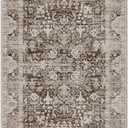 LUMI 8x12 Washable Area Rug for Living Room, Ultra Soft Traditional Vintage Rugs Non Slip with Rubber Backing, Low Profile, High Traffic, Stain Resistant Carpets, Ideal for Bedroom, Dining Room
