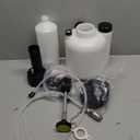 DHA 3L Car Brake Bleeding Kit Hand Held Pressure Tester Brake Fluid Bleeder Kit with E20 and Universal Caps