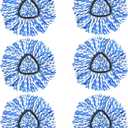 Nuorest Spin Mop Replacement Heads, Microfiber Mop Refills, Easy to Replace (6 Heads)