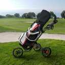 Caddytek CaddyLite 15.3 V2 Golf Push Cart - Lightweight Foldable Aluminum Cart with EVA Wheels, Foot Brake, Adjustable Handle, Umbrella Holder, Drink Holder, Scorecard Holder, One Size