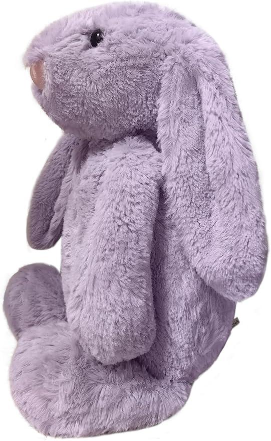 dapnha Purple Bunny Stuffed Animal - Adorable Plush Companion for Cuddles & Playtime. Soft & Huggable with Lifelike Features. Ideal Gift for Kids (Purple 15.8")