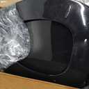 Centoco Toilet Seat Elongated, Residential, Top Mount Plastic Hinge, Black