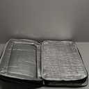 MIAOJIE Double Insulated Casserole Carrier, Portable Casserole Carrier for Hot or Cold Food Lunch Tote Warmer or Cooler Bag, Lasagna Lunch Bag for Potluck Parties- Fits 9" x 13" Baking Dish-Black (16x10x7.2 in)