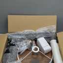 PESRAE Floor Lamp with Table, End Tables with Charging Station(USB & Type-C & AC Port), 3 Color Temperatures 9W LED Bulb, Modern Shelves Side Table for Bedroom, Living Room