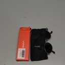 livho Retro Polarized Sunglasses - UV400 Protection, Oval Shape, Metal Frames - Matching Soft Case Inlcuded (Grey/Gold)