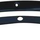 FATECIM Batwing Windshield Windscreen Trim with Rubber Gasket for Harley Touring Electra Street Tri Glide Ultra Limited 2014-2019 Gloss Black